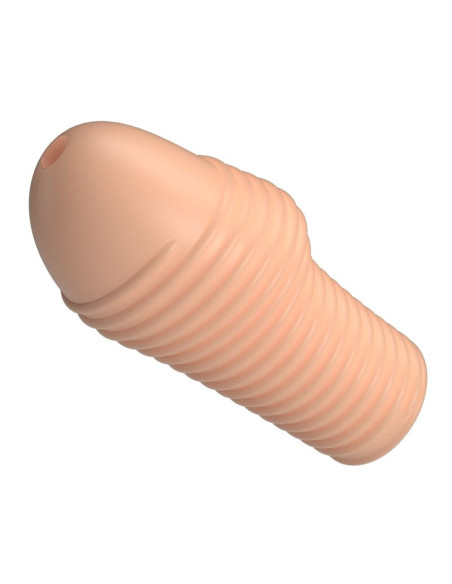PRETTY LOVE HOTTT PENIS SLEEVE GET YOUR PENIS THICKER NATURAL COLOR