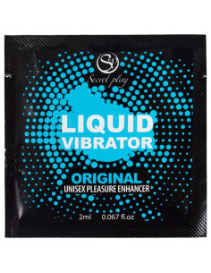 SECRETPLAY LIQUID VIBRATOR UNISEX STIMULATOR 2 ML