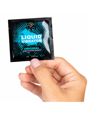 SECRETPLAY LIQUID VIBRATOR UNISEX STIMULATOR 2 ML