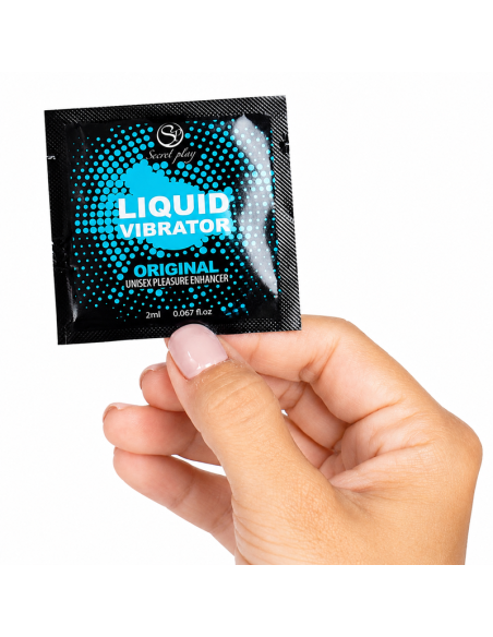 SECRETPLAY LIQUID VIBRATOR UNISEX STIMULATOR 2 ML