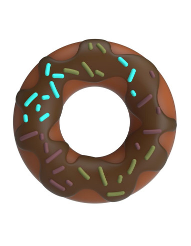 PRETTY LOVE SUPER DONUT PENIS RING BROWN