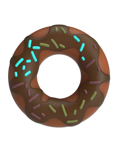 PRETTY LOVE SUPER DONUT PENIS RING BROWN