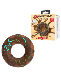 PRETTY LOVE SUPER DONUT PENIS RING BROWN 2