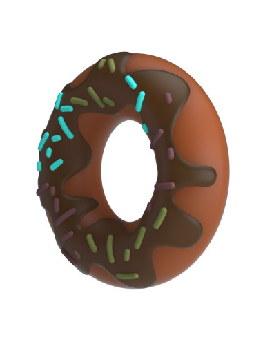 PRETTY LOVE SUPER DONUT PENIS RING BROWN