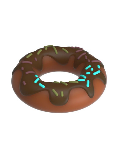 PRETTY LOVE SUPER DONUT PENIS RING BROWN