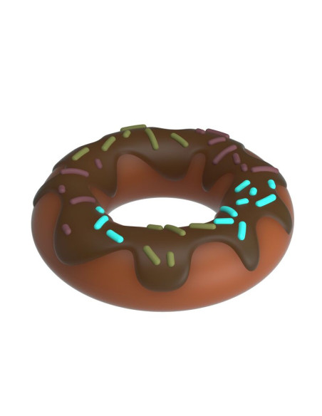 PRETTY LOVE SUPER DONUT PENIS RING BROWN