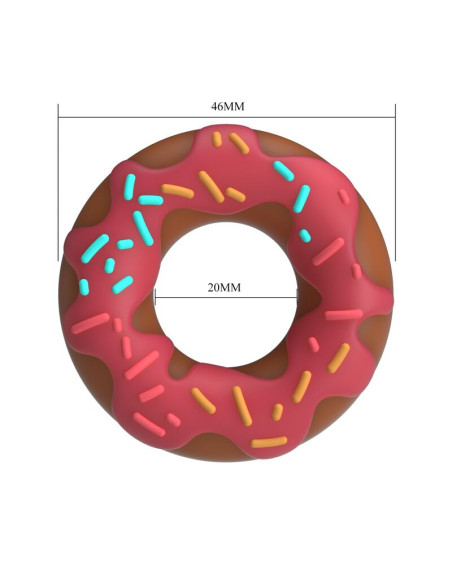 PRETTY LOVE SUPER DONUT PENIS RING PINK