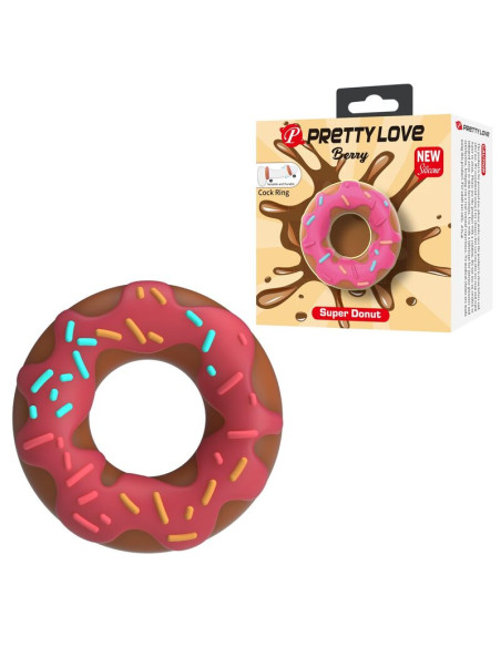 PRETTY LOVE SUPER DONUT PENIS RING PINK