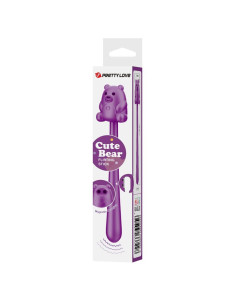 PRETTY LOVE CUTE BEAR FLIRTING STICK RECHARGEABLE VIBRATOR 2