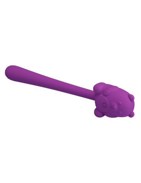 PRETTY LOVE CUTE BEAR FLIRTING STICK RECHARGEABLE VIBRATOR