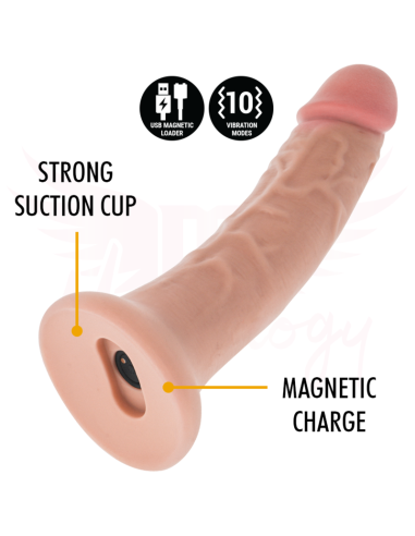 MYTHOLOGY ASHER ORIGINAL DILDO M VIBRATOR COMPATIBLE WITH WATCHME WIRELESS TECHNOLOGY