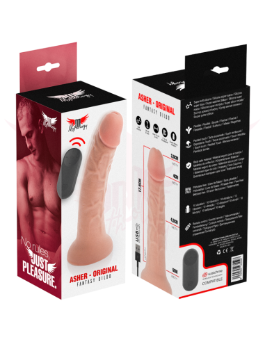 MYTHOLOGY ASHER ORIGINAL DILDO M VIBRATOR COMPATIBLE WITH WATCHME WIRELESS TECHNOLOGY