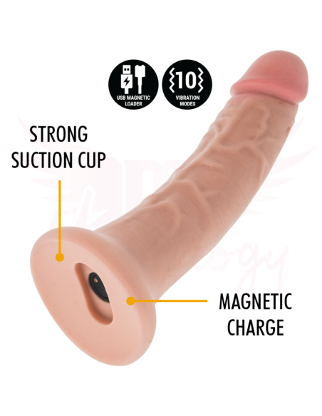 MYTHOLOGY ASHER ORIGINAL DILDO S VIBRATOR COMPATIBLE WITH WATCHME WIRELESS TECHNOLOGY