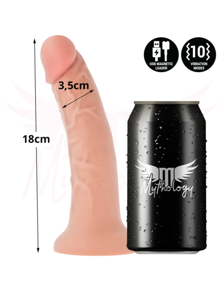 MYTHOLOGY ASHER ORIGINAL DILDO S VIBRATOR COMPATIBLE WITH WATCHME WIRELESS TECHNOLOGY