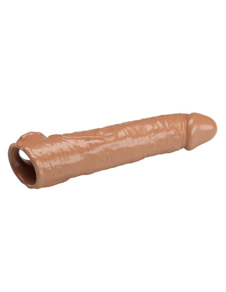 PRETTY LOVE ADJUSTABLE PENIS EXTENSION SLEEVE 26 CM O 4 CM NATURAL