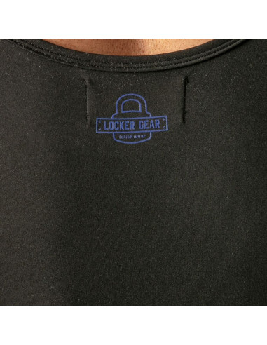 LOCKER GEAR OPEN ACCESS SINGLET BLUE M