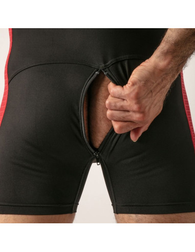 LOCKER GEAR OPEN ACCESS SINGLET RED S