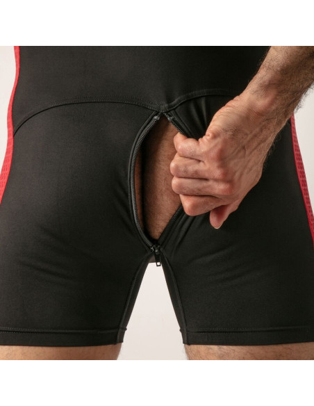LOCKER GEAR OPEN ACCESS SINGLET RED S