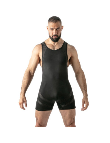 LOCKER GEAR OPEN ACCESS SINGLET BLACK S