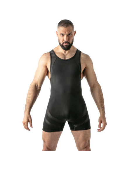 LOCKER GEAR OPEN ACCESS SINGLET BLACK S