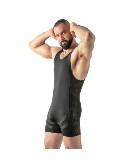 LOCKER GEAR OPEN ACCESS SINGLET BLACK S