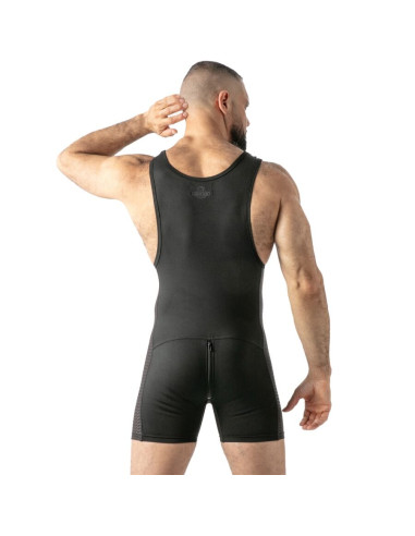 LOCKER GEAR OPEN ACCESS SINGLET BLACK S