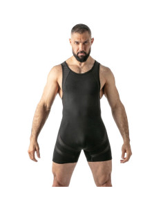 LOCKER GEAR OPEN ACCESS SINGLET BLACK XL
