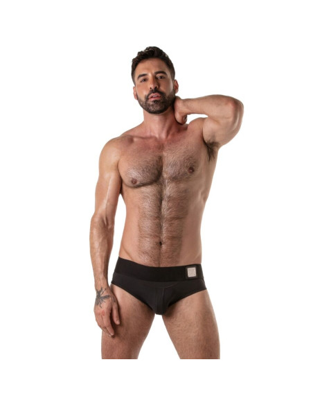 LOCKER GEAR WIDE WAISTBAND JOCK BRIEF BLACK S