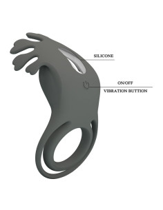 PRETTY LOVE RECHARGEABLE VIBRATING RING WITH STIMULATOR 2