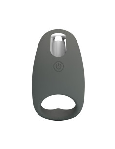 PRETTY LOVE RECHARGEABLE SOFT SILICONE VIBRATING RING 2