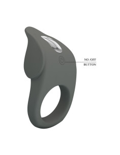 PRETTY LOVE RECHARGEABLE FLEXIBLE SILICONE VIBRATING RING 2