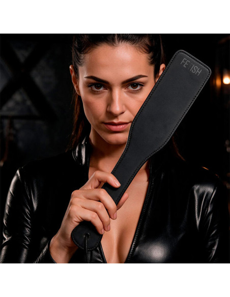 FETISH SUBMISSIVE VEGAN LEATHER WHIP