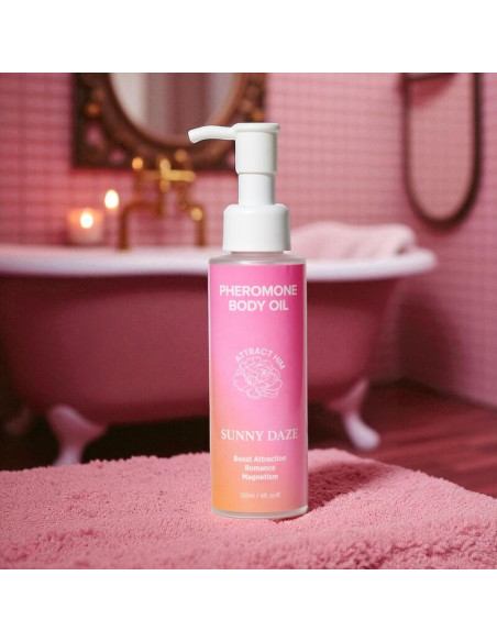 EYE OF LOVE BLOOM BODY OIL WITH PHEROMONES SUNNY DAZE 120 ML