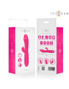 INTENSE IVY FLEXIBLE VIBRATOR 10 VIBRATIONS WITH STIMULATING TONGUE PINK