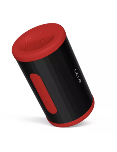 LELO F2S DOUBLE SONIC MALE STROKER WITH DUAL SONIC STIMULATION RED