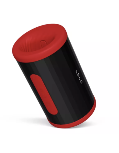 LELO F2S DOUBLE SONIC MALE STROKER WITH DUAL SONIC STIMULATION RED