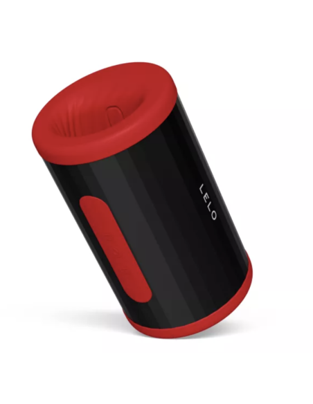 LELO F2S DOUBLE SONIC MALE STROKER WITH DUAL SONIC STIMULATION RED