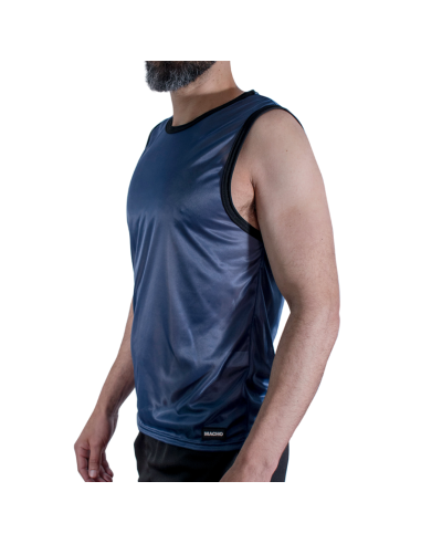 MACHO NAVY BLUE T SHIRT S M