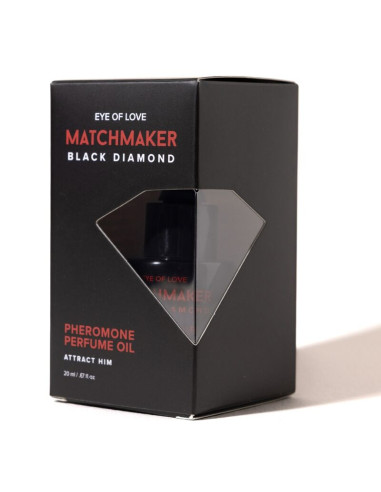 EYE OF LOVE MATCHMAKER BLACK DIAMOND PHEROMONE PERFUME OIL 20 ML