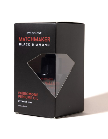 EYE OF LOVE MATCHMAKER BLACK DIAMOND PHEROMONE PERFUME OIL 20 ML