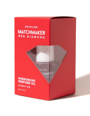 EYE OF LOVE MATCHMAKER RED DIAMOND PHEROMONE PERFUME OIL 20 ML