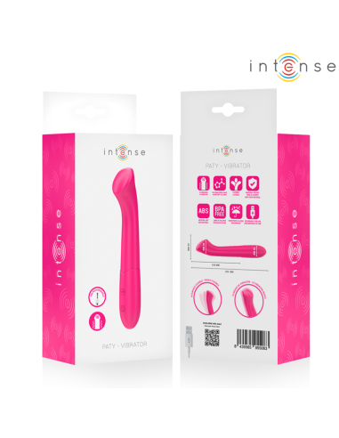 INTENSE PATY VIBRATOR 19 CM FLEXIBLE 10 VIBRATIONS MODEL 2 PINK