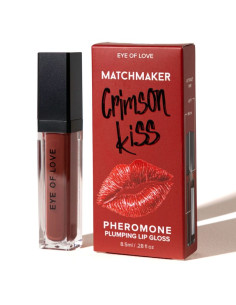 EYE OF LOVE MATCHMAKER CRIMSON KISS RED LIP GLOSS VOLUMIZING EFFECT WITH PHEROMONES 85 ML