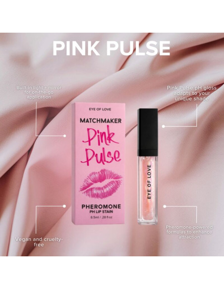 EYE OF LOVE MATCHMAKER PINK PULSE PH LIP STAIN WITH PHEROMONES 85 ML
