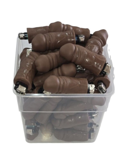 DIABLO PICANTE JAR OF 30 MULATTO PENIS LIGHTERS