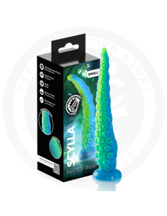 EPIC SCYLLA FLUORESCENT THIN TENTACLE DILDO SMALL SIZE