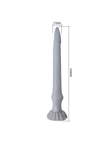 POWER MONSTERS BASILISK FANTASY SILICONE DILDO 43 CM O 5 CM