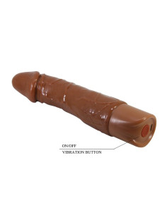 PRETTY LOVE DONALD REALISTIC VIBRATOR 195 CM O 4 CM BROWN 2