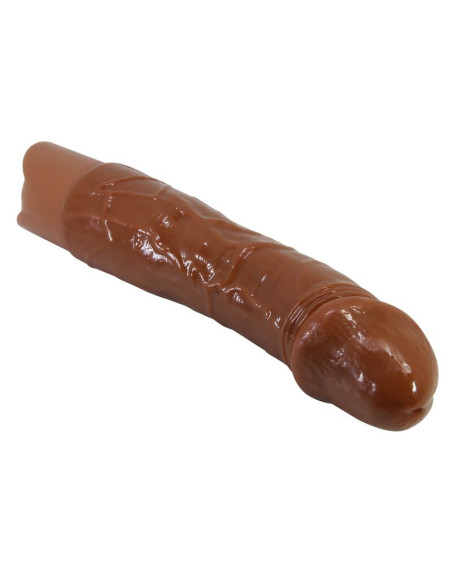 PRETTY LOVE DONALD REALISTIC VIBRATOR 195 CM O 4 CM BROWN