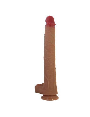 PRETTY LOVE TERIN PLUS REALISTIC SILICONE DILDO WITH SUCTION CUP 376 CM O 55 CM